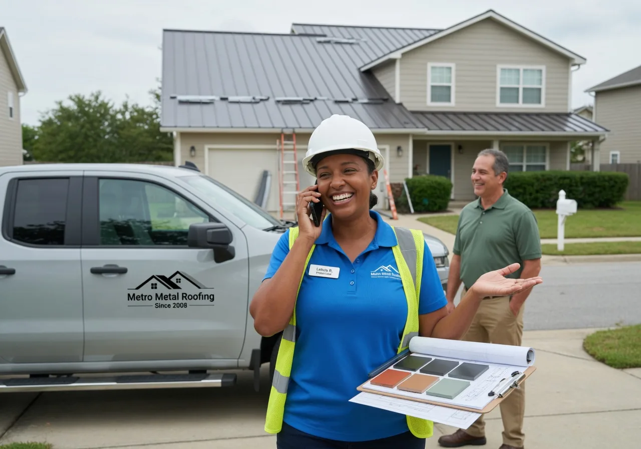 Storm Damage Metal Roof Repair in Millersburg, IA